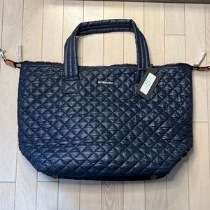MZ Wallace Quilted Sutton in Deep Navy